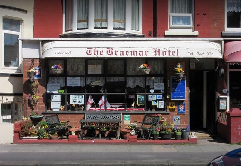 The Braemar Lejlighed Blackpool Eksteriør billede