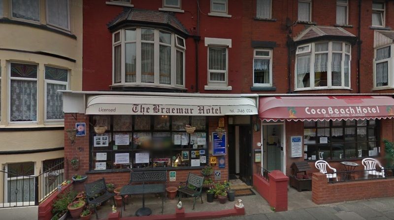The Braemar Lejlighed Blackpool Eksteriør billede
